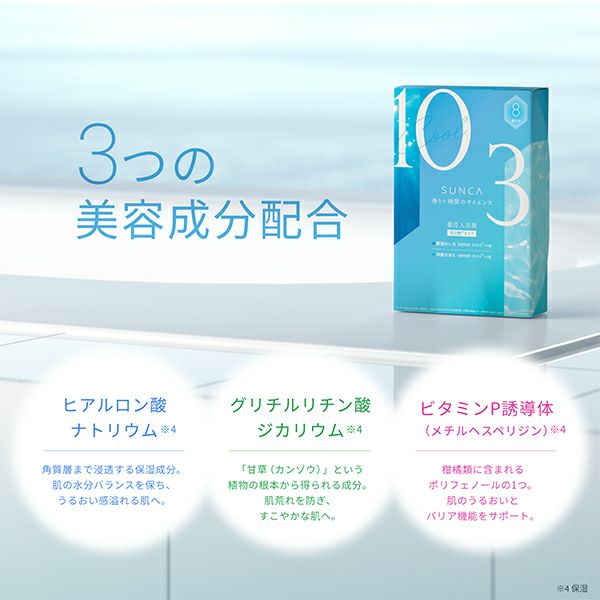 SUNCA_薬用入浴剤クール_8錠入りBOX_ギフトラッピング付き_04