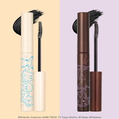 【数量限定】ラブ・ライナー オールラッシュ マスク ロング&セパレート/カール＆ロング ポケモンデザイン ディープブラック