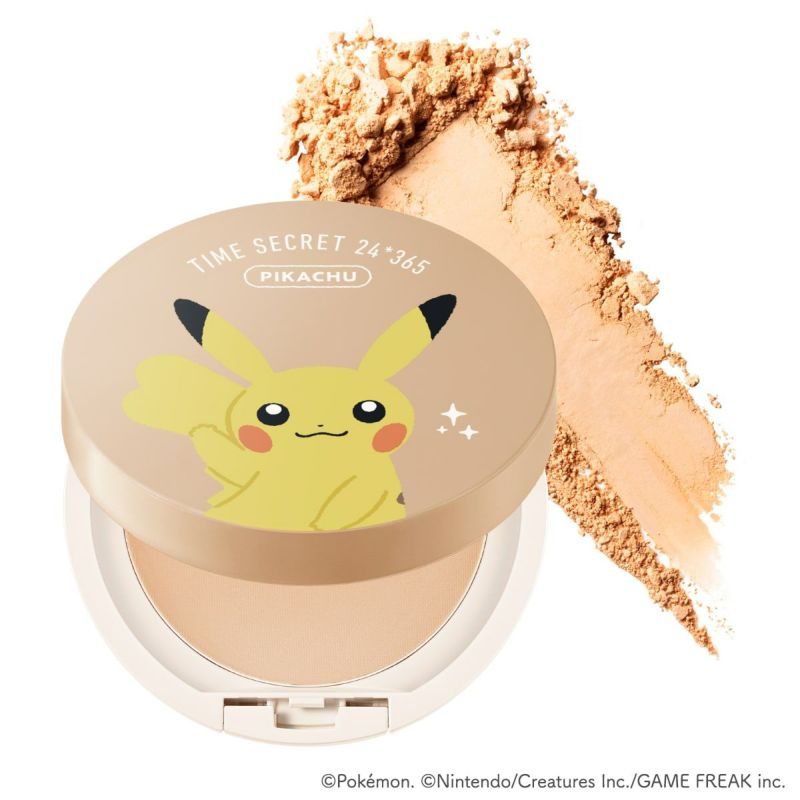 【限定】タイムシークレット ミネラル 薬用プレストパウダー ポケモンのデザインになったフェイスパウダーが数量限定で登場！_03